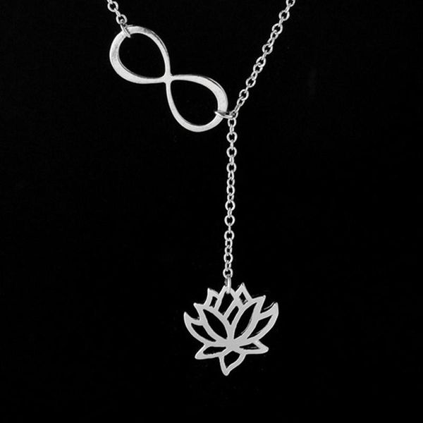 pendant necklaces flower lotus necklace womens stainless steel fashion digital pendants chain on the neck color chains, Silver
pendant necklaces flower lotus necklace womens stainless steel fashion digital pendants chain on the neck color chains, Silver