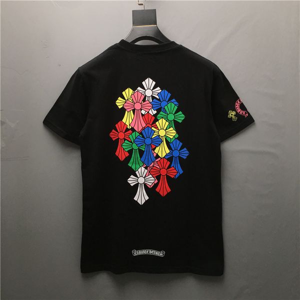 summer fashion brand new isn net red half sleeve back overlapping color cross letter print t-shirt short sleev, White;black
summer fashion brand new isn net red half sleeve back overlapping color cross letter print t-shirt short sleev, White;black