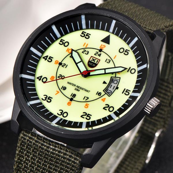 wristwatches military mens quartz watch luminous black dial date luxury sport wrist relojes hombre vintage relogio feminino mascul, Slivery;brown 
wristwatches military mens quartz watch luminous black dial date luxury sport wrist relojes hombre vintage relogio feminino mascul, Slivery;brown