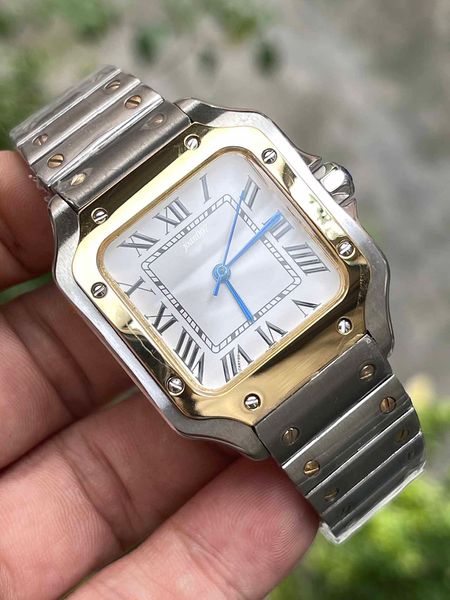 casual square watch 33mm stainless steel bracelet fashion women watches quartz wristwatch good gift 2 tone gold, Slivery;brown
casual square watch 33mm stainless steel bracelet fashion women watches quartz wristwatch good gift 2 tone gold, Slivery;brown