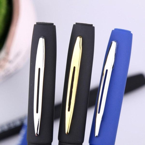black metal clip classical golden ballpoint pen student men signature ink business stationery pens supplies office m9b6, Blue;orange
black metal clip classical golden ballpoint pen student men signature ink business stationery pens supplies office m9b6, Blue;orange