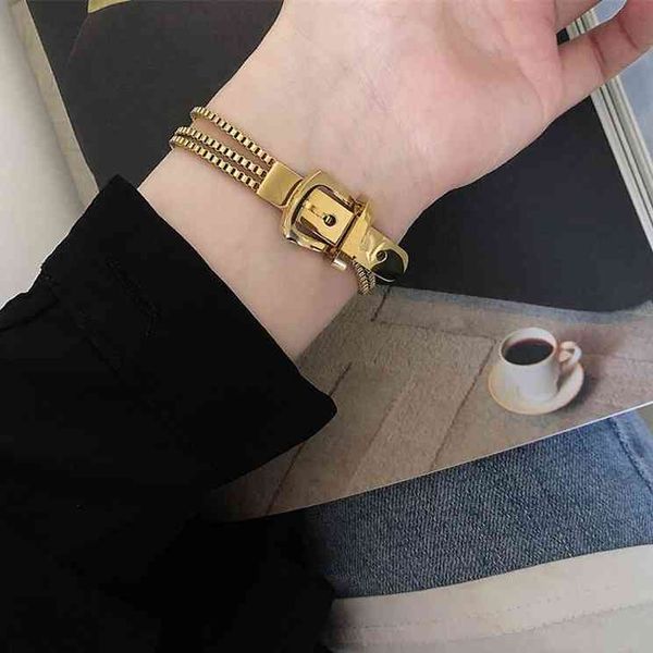 chinese-style products titanium steel belt buckle three-layer bracelet korean versatile temperament net red personalized wrist band simple j
chinese-style products titanium steel belt buckle three-layer bracelet korean versatile temperament net red personalized wrist band simple j