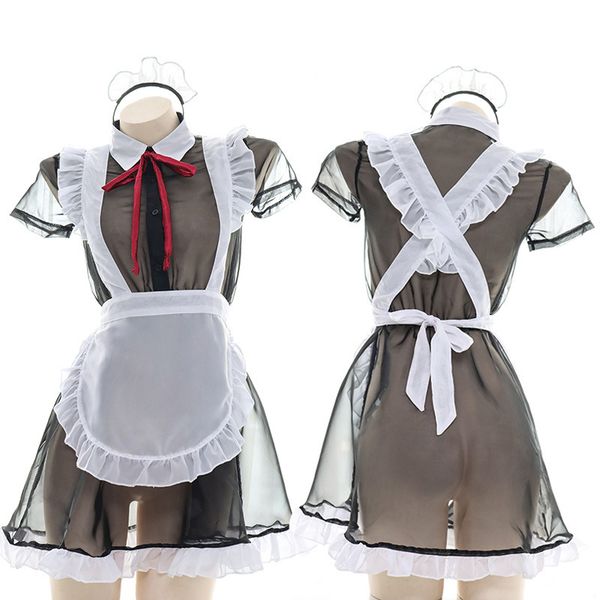 underwear costume halloween see through maid cosplay erotic anime lingerie transparent maids outfit roleplay school girl, Red;black
underwear costume halloween see through maid cosplay erotic anime lingerie transparent maids outfit roleplay school girl, Red;black