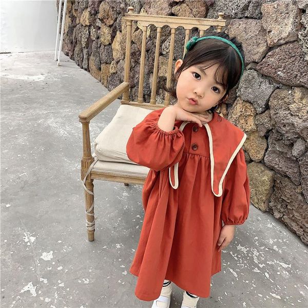 girl's dresses girl dress kids baby clothes 2021 charming spring autumn toddler outwear princess party uniform dresses children clothin, Red;yellow
girl's dresses girl dress kids baby clothes 2021 charming spring autumn toddler outwear princess party uniform dresses children clothin, Red;yellow