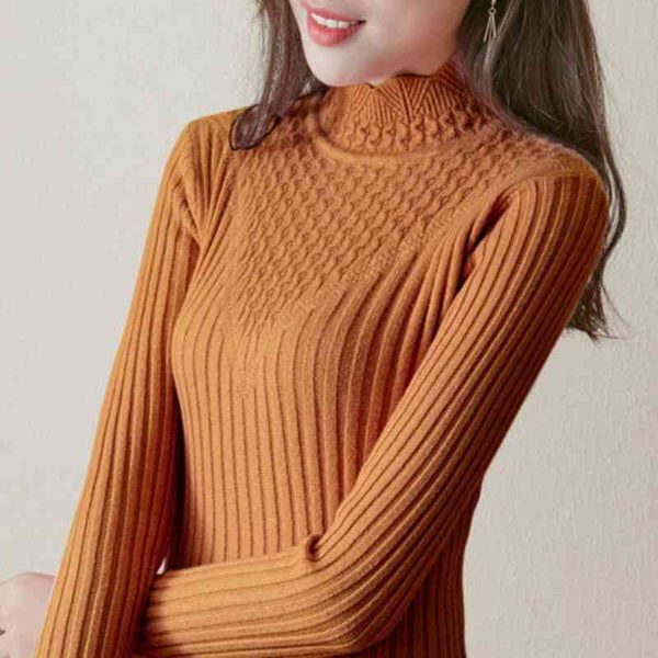 sweater female autumn and winter half-high collar fishtail hem slim knit bottoming shirt hipster sweater 210527, White;black
sweater female autumn and winter half-high collar fishtail hem slim knit bottoming shirt hipster sweater 210527, White;black