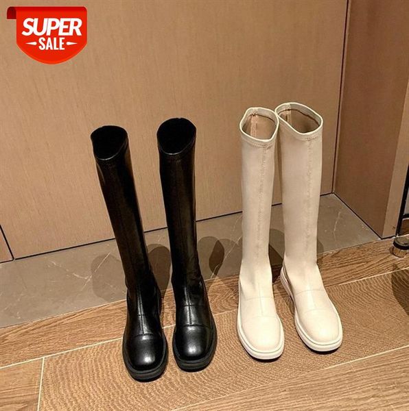 amano long tube black thin boots flat bottom plus velvet british knight side zipper all-match #d64b
amano long tube black thin boots flat bottom plus velvet british knight side zipper all-match #d64b