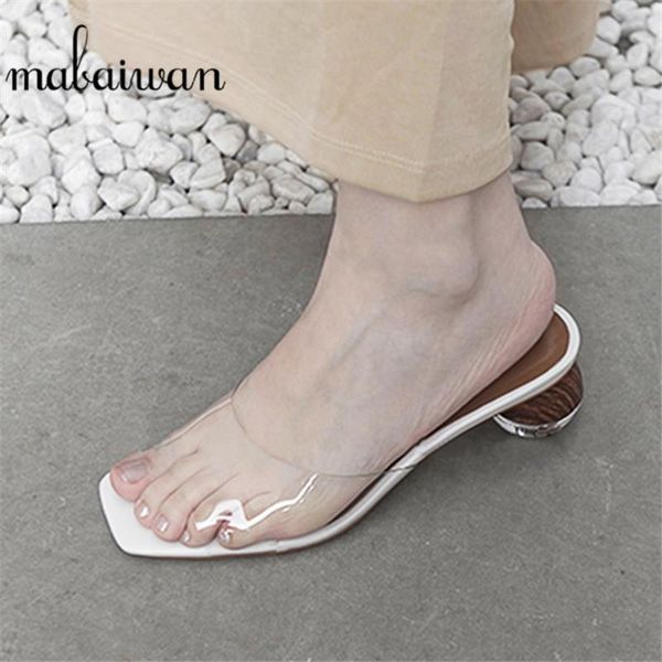 slippers mabaiwan fashion pvc women sandals slip on mules casual strange style high heel shoes woman outdoor moccasins loafers, Black
slippers mabaiwan fashion pvc women sandals slip on mules casual strange style high heel shoes woman outdoor moccasins loafers, Black