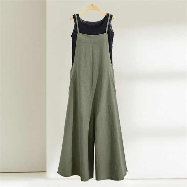 women strap loose jumpsuit summer casual wide leg pants solid dungaree bib overalls sleeveless oversized cotton linen jumpsuits, Black;white
women strap loose jumpsuit summer casual wide leg pants solid dungaree bib overalls sleeveless oversized cotton linen jumpsuits, Black;white