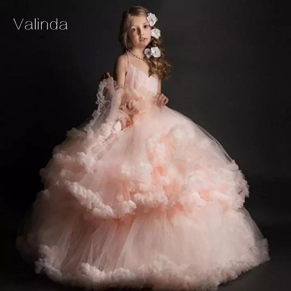girl's dresses pink girl pageant for wedding birthday party first communion dress with ruffled trim, Red;yellow
girl's dresses pink girl pageant for wedding birthday party first communion dress with ruffled trim, Red;yellow