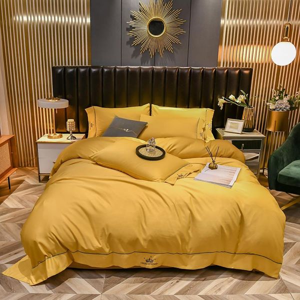 sheets & sets 4pcs embroidery tencel silk satin bedding set comforter duvet cover bed sheet quilt queen king superking
sheets & sets 4pcs embroidery tencel silk satin bedding set comforter duvet cover bed sheet quilt queen king superking