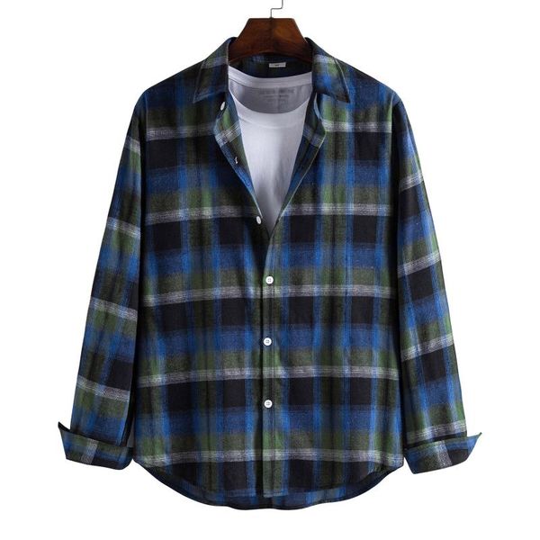 men's casual shirts plaid print shirt long sleeve single breasted turn-down collar fashion loose hip hop vintage clothes d924#, White;black
men's casual shirts plaid print shirt long sleeve single breasted turn-down collar fashion loose hip hop vintage clothes d924#, White;black