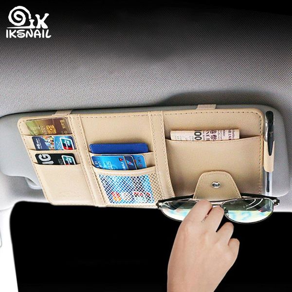 car organizer iksnail pu vehicle sun visor sunglasses holder storage clip package id eyeglasses pen bag with zipper
car organizer iksnail pu vehicle sun visor sunglasses holder storage clip package id eyeglasses pen bag with zipper