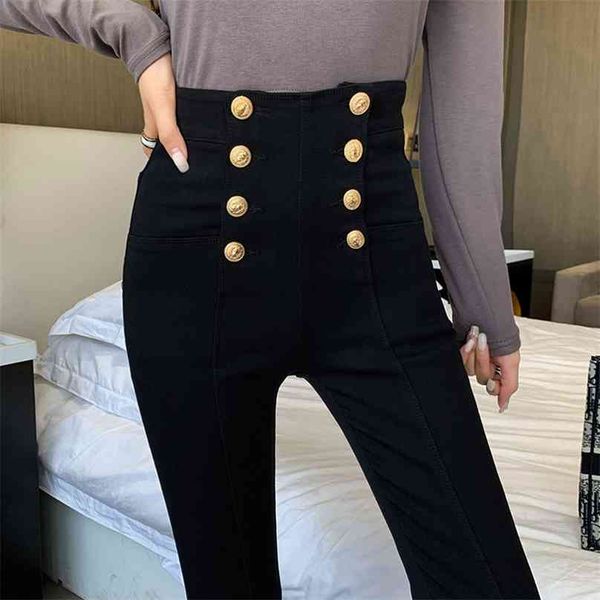 fashion women's trousers autumn high-elastic double-breasted tight-fitting high-waisted slimming pants women's 210925, Black;white
fashion women's trousers autumn high-elastic double-breasted tight-fitting high-waisted slimming pants women's 210925, Black;white