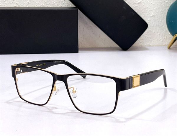 fashion designer men metal frame 1274 optical glasses simple square clear lens eyewear business leisure style anti-ultraviolet protection co, Black
fashion designer men metal frame 1274 optical glasses simple square clear lens eyewear business leisure style anti-ultraviolet protection co, Black