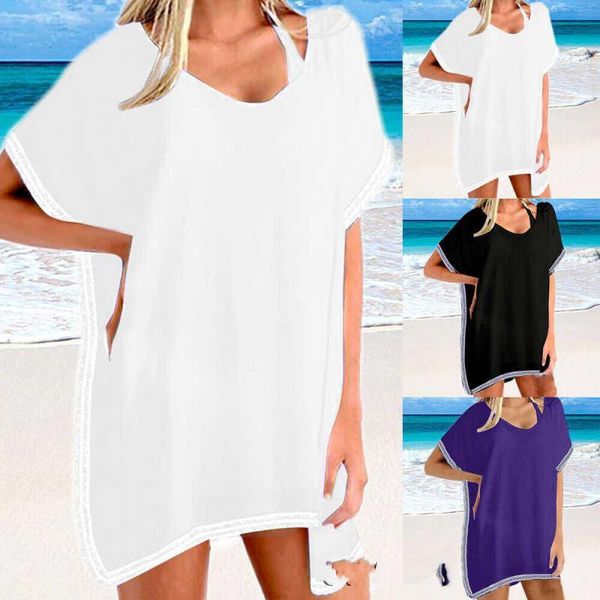 women's swimwear sheer bikini beach cover up high waist young female swimsuit bathing suit summer dress 2dot, White;black
women's swimwear sheer bikini beach cover up high waist young female swimsuit bathing suit summer dress 2dot, White;black