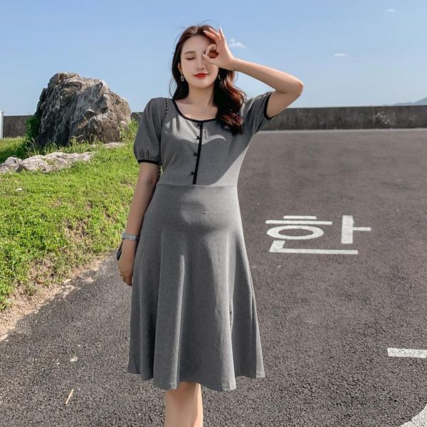 maternity dresses 66729# dress summer short sleeves korean style cotton a line pregnant women plus size mom, White
maternity dresses 66729# dress summer short sleeves korean style cotton a line pregnant women plus size mom, White