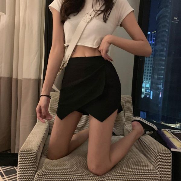 women's shorts womengaga korean fashion irregular for women summer black patchwork high waist casual short feminino clothing cq7s, White;black
women's shorts womengaga korean fashion irregular for women summer black patchwork high waist casual short feminino clothing cq7s, White;black