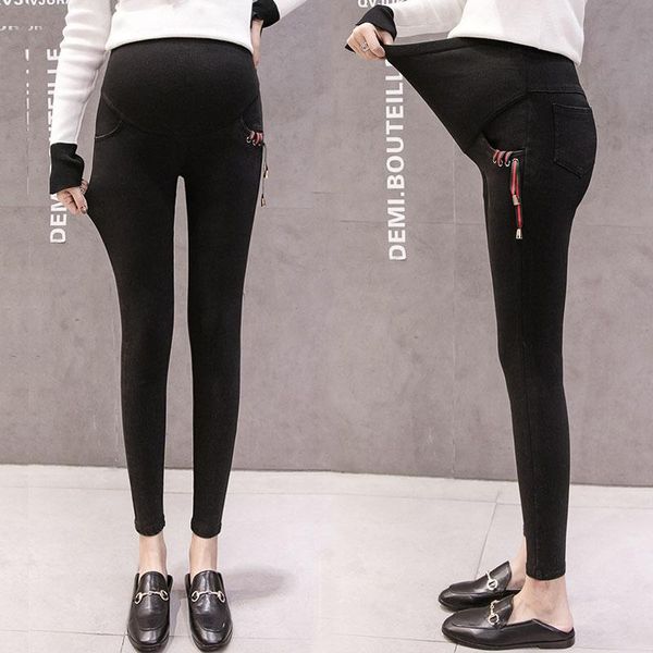 maternity bottoms skinny jeans pregnant women clothes pregnancy stretch prop belly trousers pencil pants elastic waist leggings, White
maternity bottoms skinny jeans pregnant women clothes pregnancy stretch prop belly trousers pencil pants elastic waist leggings, White