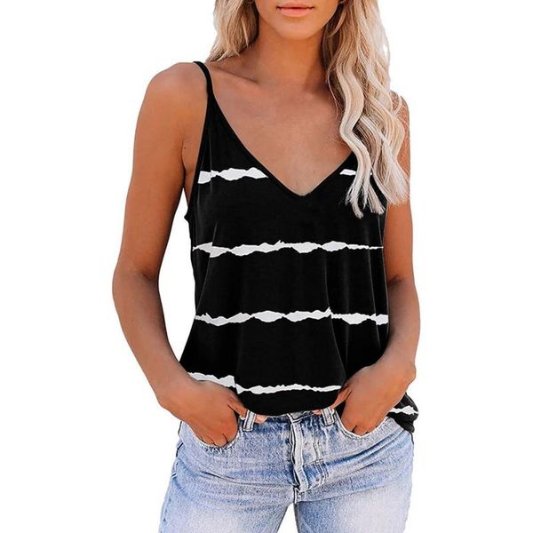 women's tanks & camis vintage tank women sleeveless summer v-neck t-shirts casual harajuku striped elegant pullover, White
women's tanks & camis vintage tank women sleeveless summer v-neck t-shirts casual harajuku striped elegant pullover, White