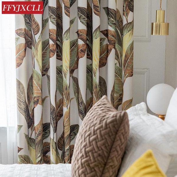 curtain & drapes living room dining bedroom modern simple blackout leaf printing finished product customization
curtain & drapes living room dining bedroom modern simple blackout leaf printing finished product customization