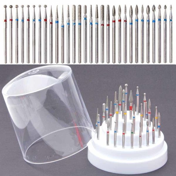 30pcs/set diamond nail polish remover gel drill bit set burr electric apparatus for milling pedicure machine art tool1
30pcs/set diamond nail polish remover gel drill bit set burr electric apparatus for milling pedicure machine art tool1