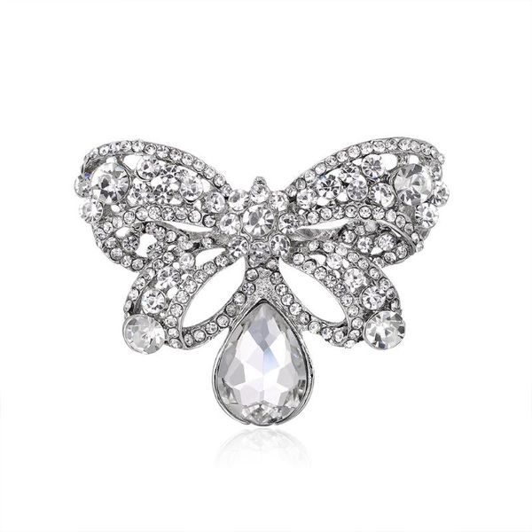 pins, brooches ksup european and american bow tie corsage for woman alloy inlaid white rhinestone pin temperament clothing accessories, Gray
pins, brooches ksup european and american bow tie corsage for woman alloy inlaid white rhinestone pin temperament clothing accessories, Gray