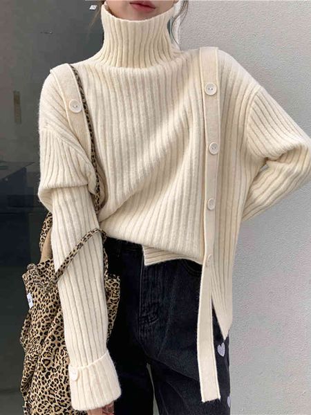 women's sweaters high female turtleneck sweater, korean version spring and fall, lazy wind, outdoor clothing, pullover, nrks, White;black
women's sweaters high female turtleneck sweater, korean version spring and fall, lazy wind, outdoor clothing, pullover, nrks, White;black