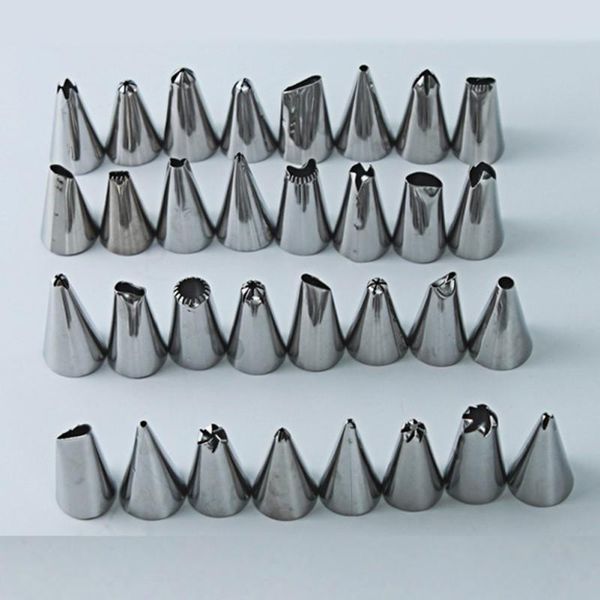 baking & pastry tools stainless steel icing piping nozzle sets silicone bag kitchen cream cake decorating tip dessert making gadget
baking & pastry tools stainless steel icing piping nozzle sets silicone bag kitchen cream cake decorating tip dessert making gadget