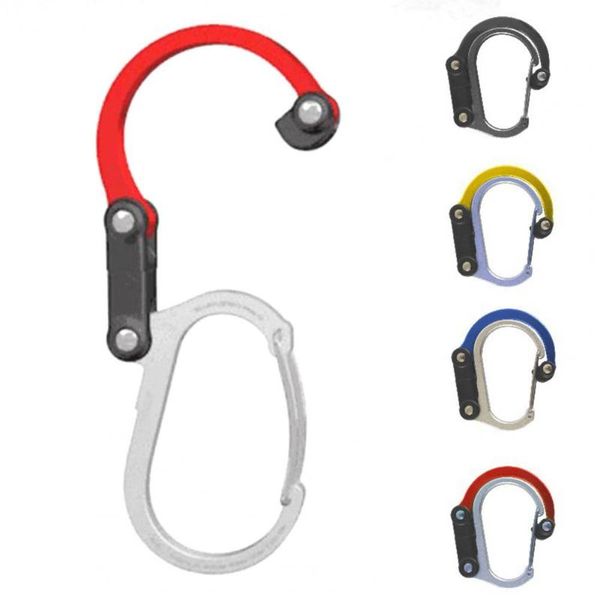 cords, slings and webbing aluminum alloy rotatable foldable d shaped carabiner outdoor climbing cycling escape rescue hook clip buckle safet
cords, slings and webbing aluminum alloy rotatable foldable d shaped carabiner outdoor climbing cycling escape rescue hook clip buckle safet