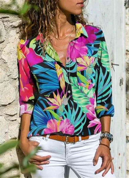 ladies shirts plus size casual women shirts lapel long-sleeved blouse women, White
ladies shirts plus size casual women shirts lapel long-sleeved blouse women, White