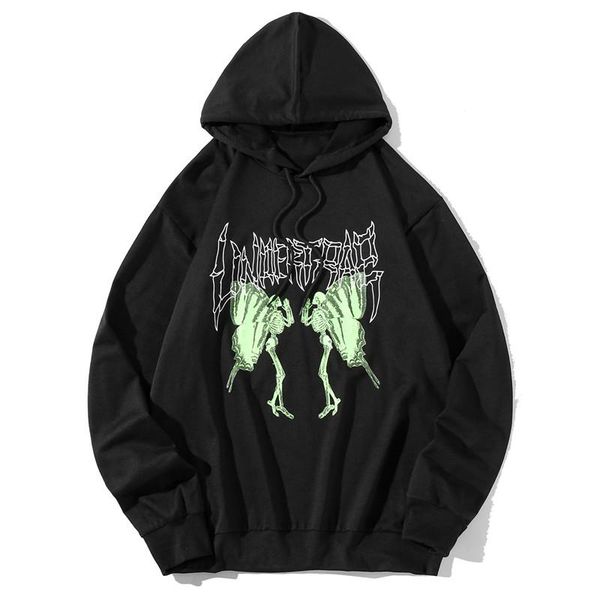men's hi street painted hip hop hoodies fashion streetwear goast printed pullover hoody graphic sweatshirts &, Black
men's hi street painted hip hop hoodies fashion streetwear goast printed pullover hoody graphic sweatshirts &, Black