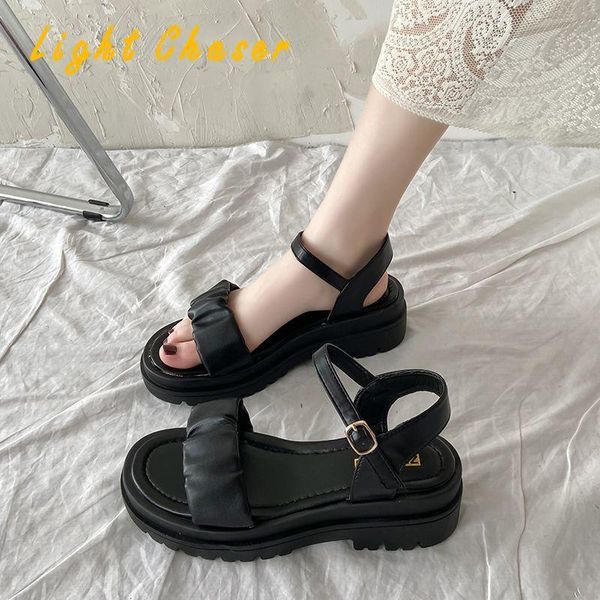sandals summer flat women shoes gladiator open toe buckle soft jelly female casual women's platform beach, Black
sandals summer flat women shoes gladiator open toe buckle soft jelly female casual women's platform beach, Black