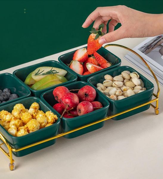 buckets one thing, frame, light luxury nordic ceramic fruit plate, separate frame without flavor, dry plate for household use
buckets one thing, frame, light luxury nordic ceramic fruit plate, separate frame without flavor, dry plate for household use