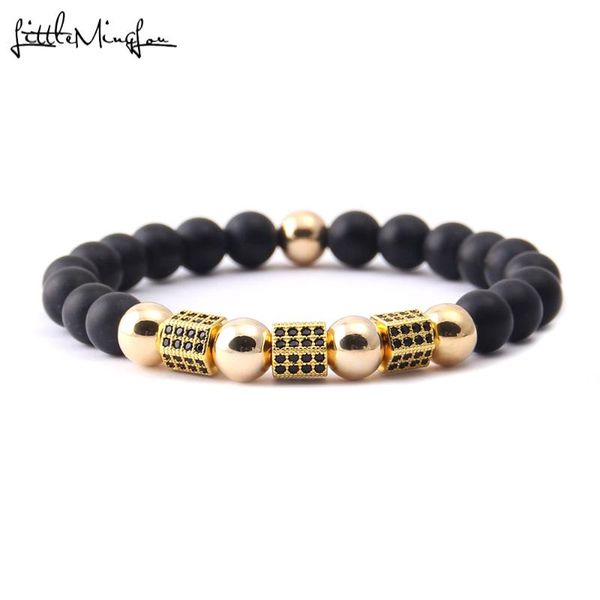 charm bracelets little minglou natural stone luxury bracelet micro pave 2 row cz column scrub beads men & bangles for women, Golden;silver
charm bracelets little minglou natural stone luxury bracelet micro pave 2 row cz column scrub beads men & bangles for women, Golden;silver