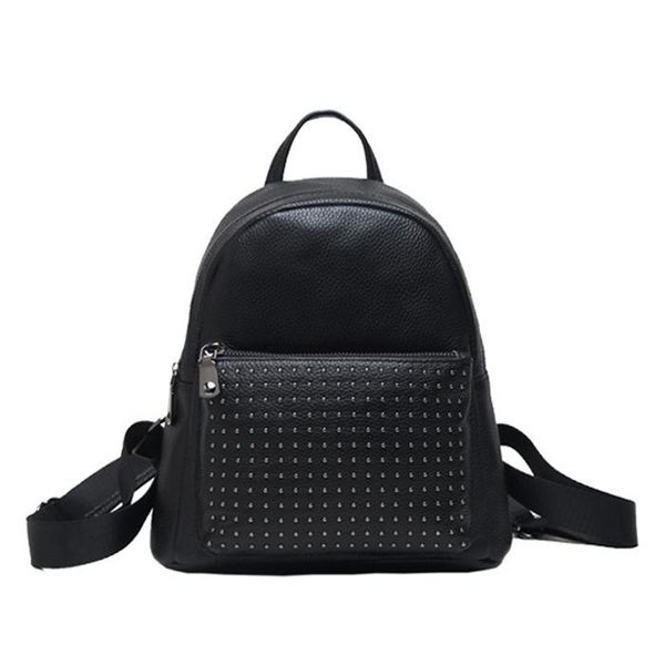outdoor bags 100% genuine leather women backpack fashion female real natural lady girl student casual rivet
outdoor bags 100% genuine leather women backpack fashion female real natural lady girl student casual rivet