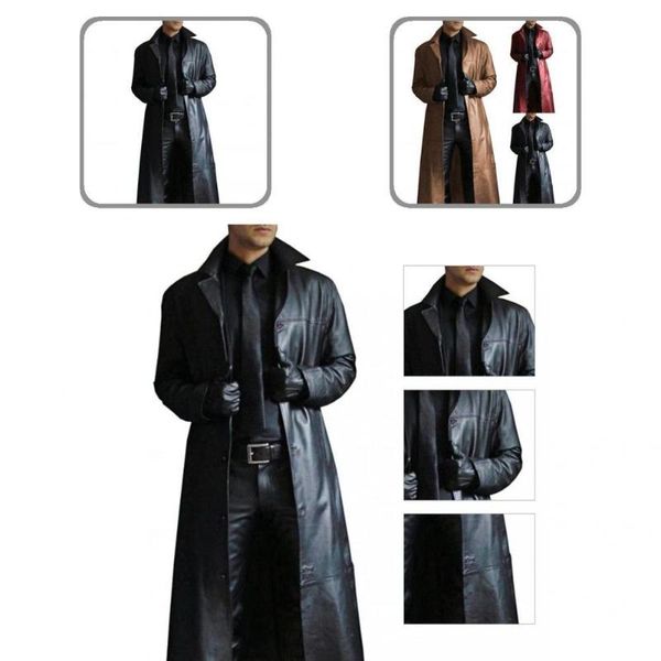 men's jackets turndown collar autumn winter solid color long sleeve overcoat for riding, Black;brown
men's jackets turndown collar autumn winter solid color long sleeve overcoat for riding, Black;brown