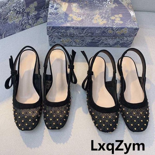 dress shoes 2021 summer sandals women transparent round toe lace diamond fashion hollow square high heels bow knot slingback, Black
dress shoes 2021 summer sandals women transparent round toe lace diamond fashion hollow square high heels bow knot slingback, Black