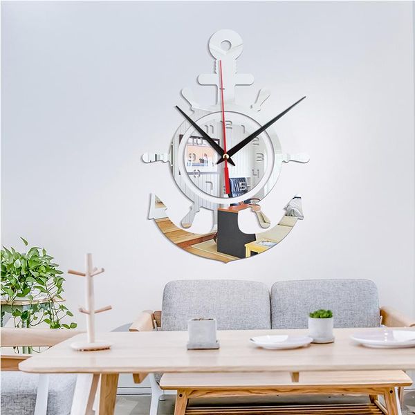 wall clocks anchor clock beach sea theme nautical ship wheel rudder steering decor stickers hanging decoration
wall clocks anchor clock beach sea theme nautical ship wheel rudder steering decor stickers hanging decoration
