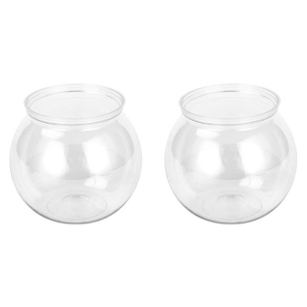 aquariums 2pcs fish tanks terrariums home office deskdecorations