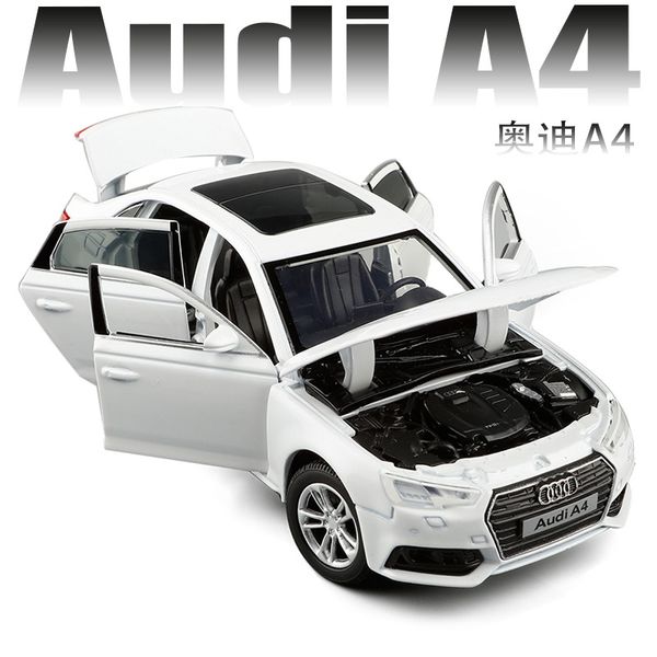 132 audi a4 simulation car model diecast toy car 6doors-opened sounds&lights hobbies for collection childrens birthday gifts
132 audi a4 simulation car model diecast toy car 6doors-opened sounds&lights hobbies for collection childrens birthday gifts