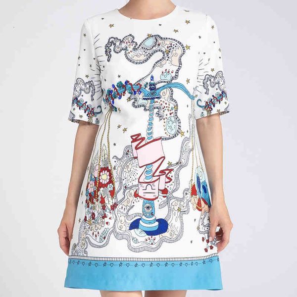 autumn retro printing frizzy sleeve short stylish dress of quality fashion, Black;gray
autumn retro printing frizzy sleeve short stylish dress of quality fashion, Black;gray