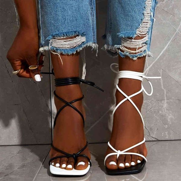 sandals ins open ankle starp cross tied party sqaure toe high heel sandals women stiletto shoes woman, Black
sandals ins open ankle starp cross tied party sqaure toe high heel sandals women stiletto shoes woman, Black