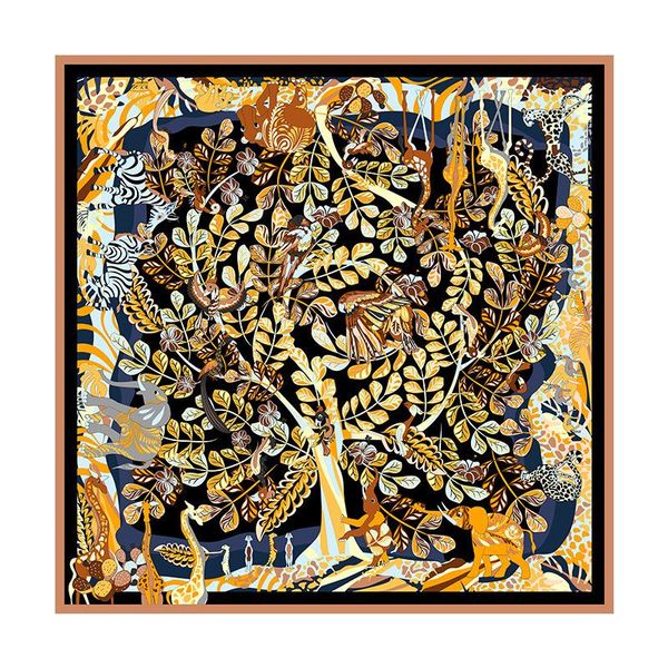 scarves thicken women 100% silk scarf wraps female luxury gifts fashion print head hijab for hair wrapping 35"x35", Blue;gray
scarves thicken women 100% silk scarf wraps female luxury gifts fashion print head hijab for hair wrapping 35"x35", Blue;gray