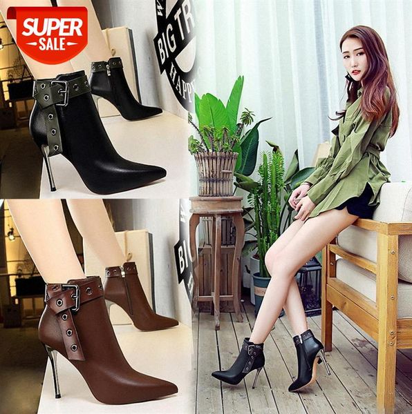 8663-3 european and american retro knight boots stiletto super high heel nightclub slim pointed rivet belt buckle short #qw8p
8663-3 european and american retro knight boots stiletto super high heel nightclub slim pointed rivet belt buckle short #qw8p