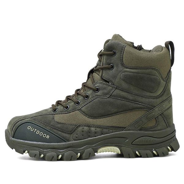 boots 2021 men ankle rubber military combat sneakers casual shoes outdoor work safety, Black
boots 2021 men ankle rubber military combat sneakers casual shoes outdoor work safety, Black