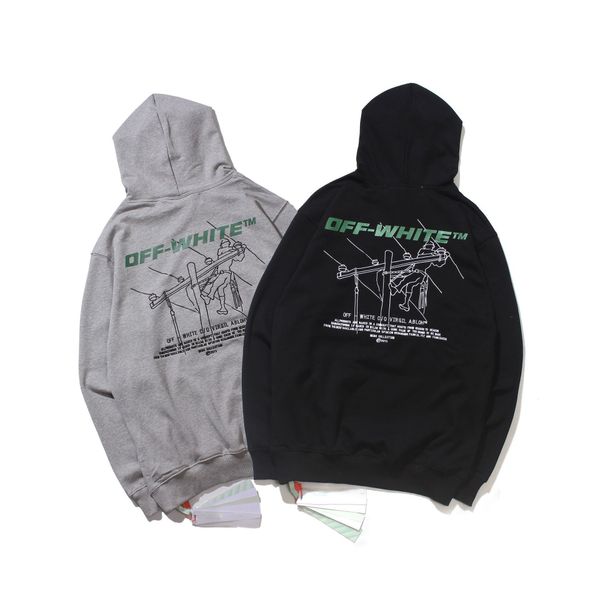 fashion fleece hoodies autumn and winter 2021 ow construction workers' embroidered hooded men's women's uniform, Black
fashion fleece hoodies autumn and winter 2021 ow construction workers' embroidered hooded men's women's uniform, Black