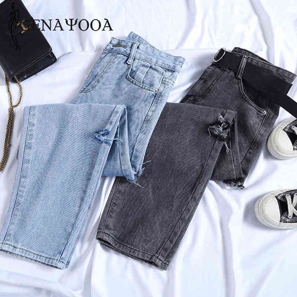 genayooa streetwear boyfriend for denim loose high waist plus size women trousers and jeans ripped korean 210417, Blue
genayooa streetwear boyfriend for denim loose high waist plus size women trousers and jeans ripped korean 210417, Blue
