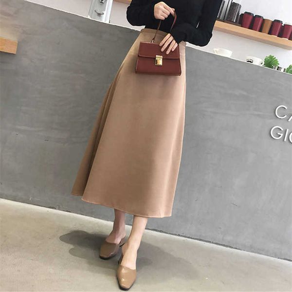 korean casual skirt silk elegant satin office lady high waist bodycon faldas mujer moda 210604, Black
korean casual skirt silk elegant satin office lady high waist bodycon faldas mujer moda 210604, Black