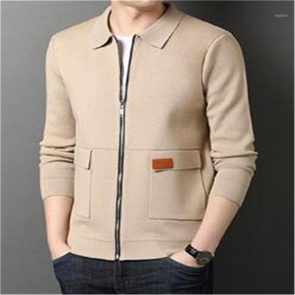 men's jackets fashion casual spring autumn lapel cardigan sweater slim business knit long-sleeved outwear jacket coat overcoat, Black;brown
men's jackets fashion casual spring autumn lapel cardigan sweater slim business knit long-sleeved outwear jacket coat overcoat, Black;brown