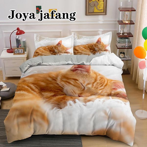 bedding sets lovely pet cat set animal printed covers single double king size duvet cover linen clothes
bedding sets lovely pet cat set animal printed covers single double king size duvet cover linen clothes